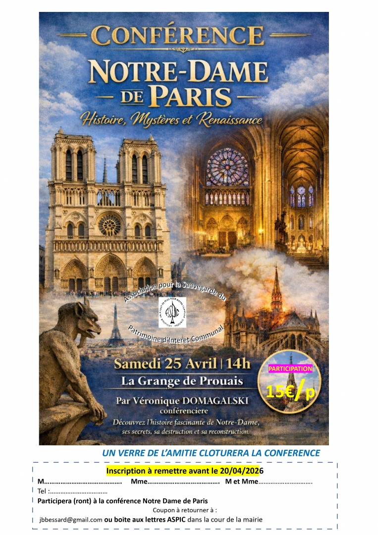 Conférence Notre-Dame-de-Paris