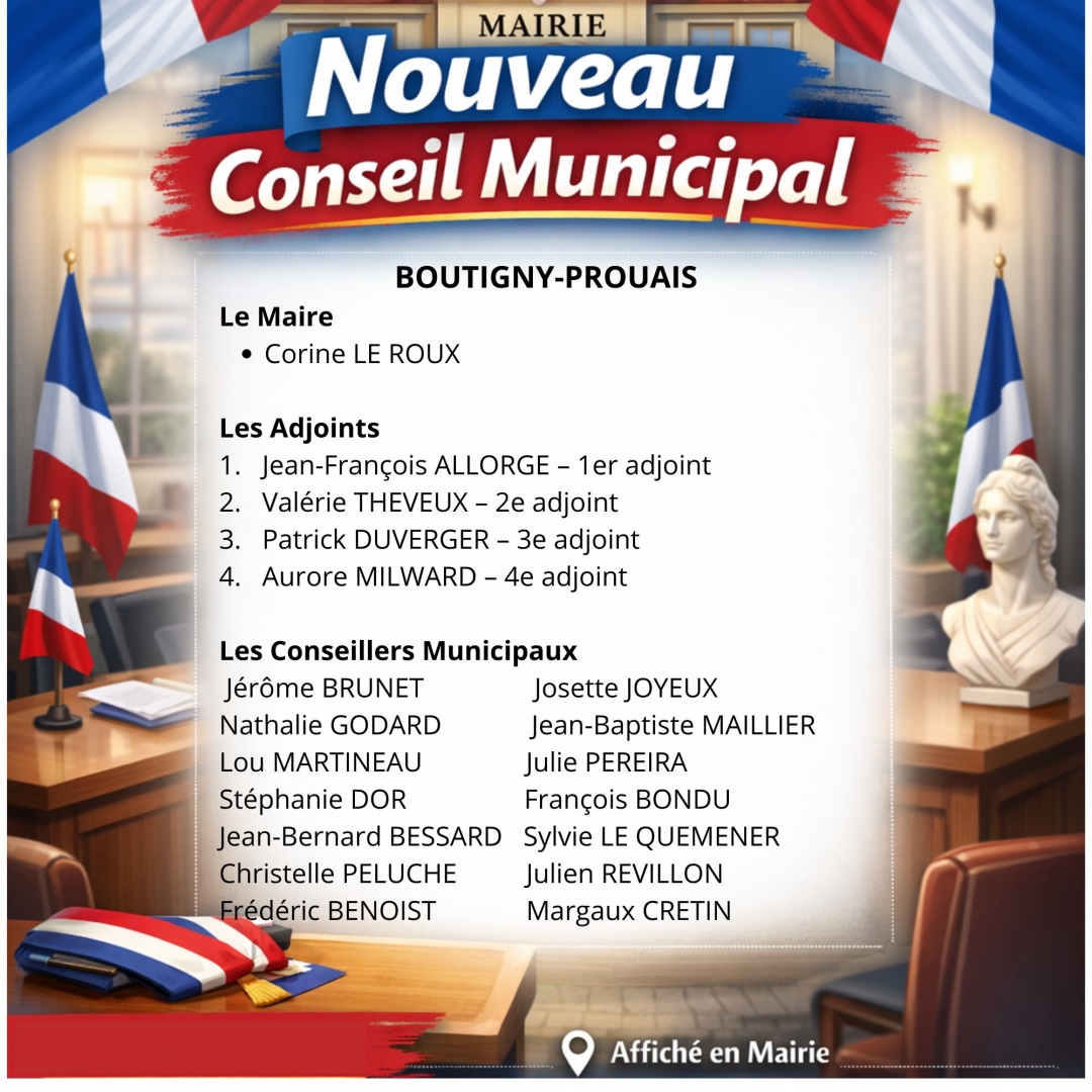 COnseil Municipal 2026-2032